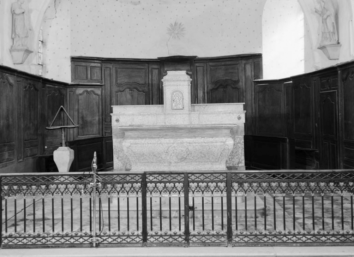 Vue d'ensemble. © Michel Thierry / Région Bourgogne-Franche-Comté, Inventaire du patrimoine - 1978