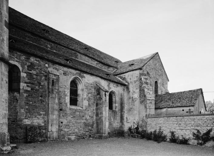 Elévation droite. © Michel Rosso / Région Bourgogne-Franche-Comté, Inventaire du patrimoine - 1978