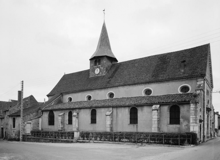 Elévation gauche. © Jean-Luc Duthu / Région Bourgogne-Franche-Comté, Inventaire du patrimoine - 1978