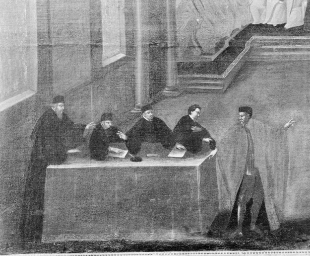 Détail de la partie inférieure gauche. © Jean-Luc Duthu / Région Bourgogne-Franche-Comté, Inventaire du patrimoine - 1979 Détail de la partie inférieure gauche. © Jean-Luc Duthu / Région Bourgogne-Franche-Comté, Inventaire du patrimoine - 1979