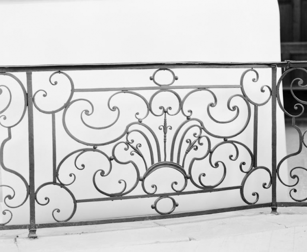 Détail d'un panneau. © Jean-Luc Duthu / Région Bourgogne-Franche-Comté, Inventaire du patrimoine - 1979