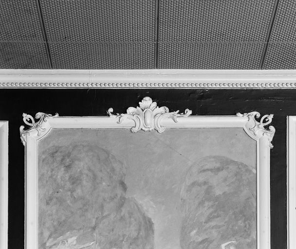 Casino, la salle de jeux, détail du décor. © Michel Thierry / Région Bourgogne-Franche-Comté, Inventaire du patrimoine - 1984 Casino, la salle de jeux, détail du décor. © Michel Thierry / Région Bourgogne-Franche-Comté, Inventaire du patrimoine - 1984