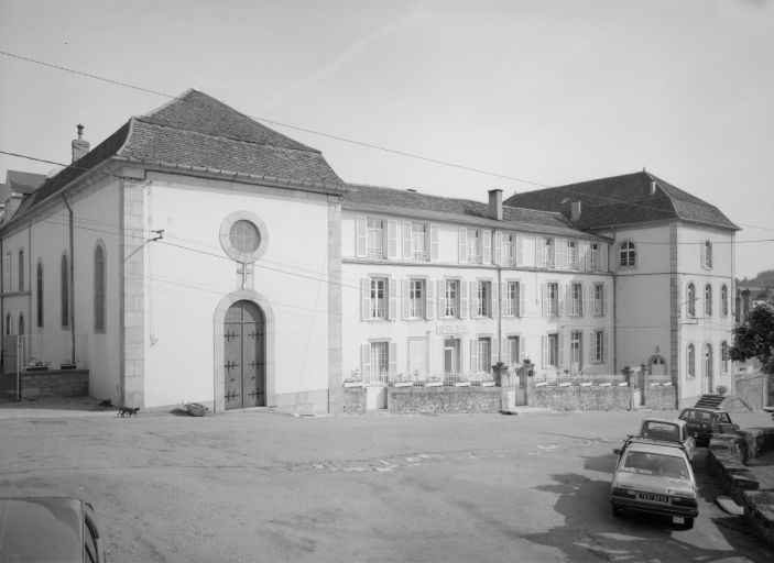 Vue d'ensemble. © Michel Rosso / Région Bourgogne-Franche-Comté, Inventaire du patrimoine - 1985