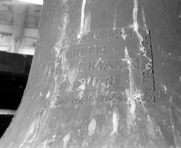 Marque de fondeurs sur la 2e cloche © Michel Thierry / Région Bourgogne-Franche-Comté, Inventaire du patrimoine - 1986