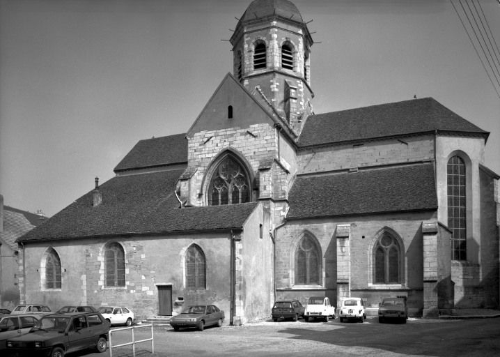 Elévation droite © Michel Thierry / Région Bourgogne-Franche-Comté, Inventaire du patrimoine - 1987