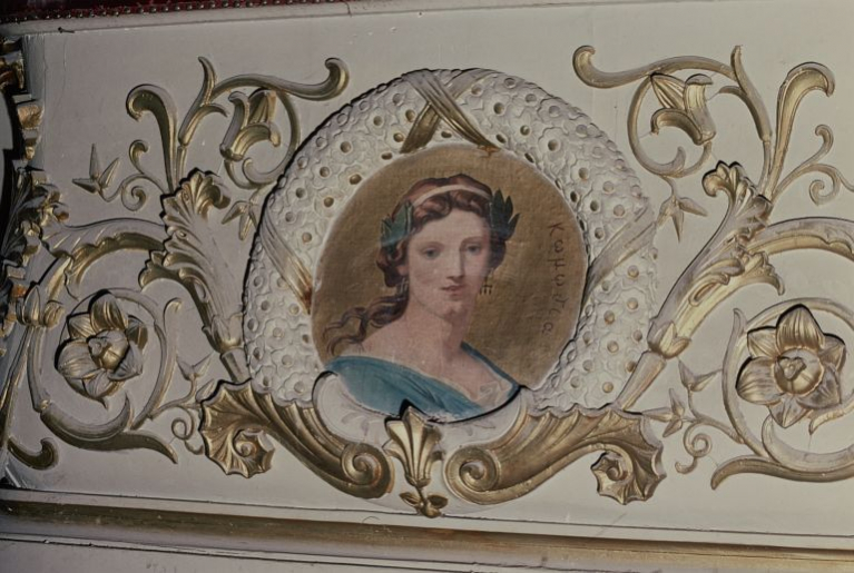 peinture monumentale © Jean-Luc Duthu / Région Bourgogne-Franche-Comté, Inventaire du patrimoine - 1988 peinture monumentale © Jean-Luc Duthu / Région Bourgogne-Franche-Comté, Inventaire du patrimoine - 1988