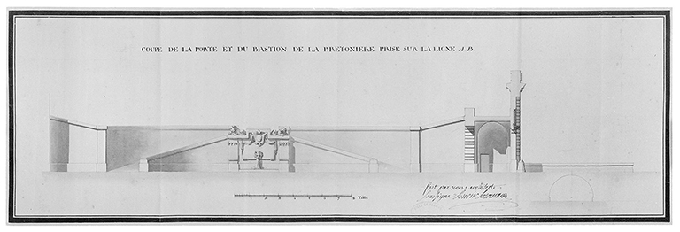porte de ville © Jean-Luc Duthu / Région Bourgogne-Franche-Comté, Inventaire du patrimoine - 1988  porte de ville © Jean-Luc Duthu / Région Bourgogne-Franche-Comté, Inventaire du patrimoine - 1988