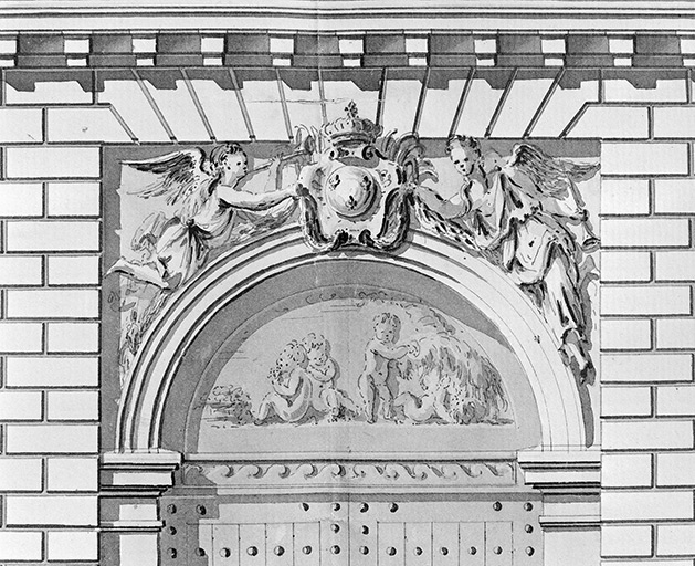 porte de ville © Jean-Luc Duthu / Région Bourgogne-Franche-Comté, Inventaire du patrimoine - 1988  porte de ville © Jean-Luc Duthu / Région Bourgogne-Franche-Comté, Inventaire du patrimoine - 1988
