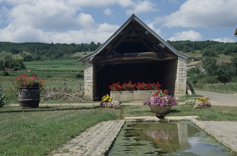  lavoir © Jacques Druart / Région Bourgogne-Franche-Comté, Inventaire du patrimoine - 1993