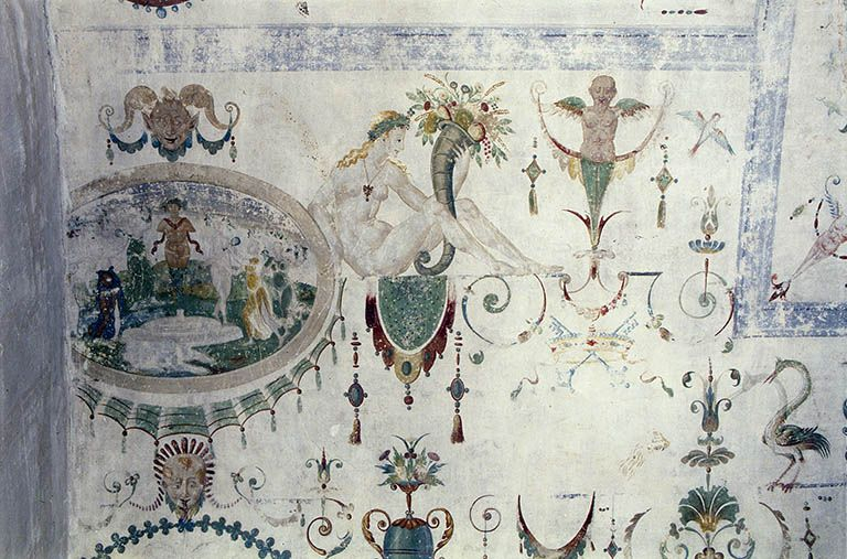 peinture monumentale © Jean-Luc Duthu / Région Bourgogne-Franche-Comté, Inventaire du patrimoine - 1994