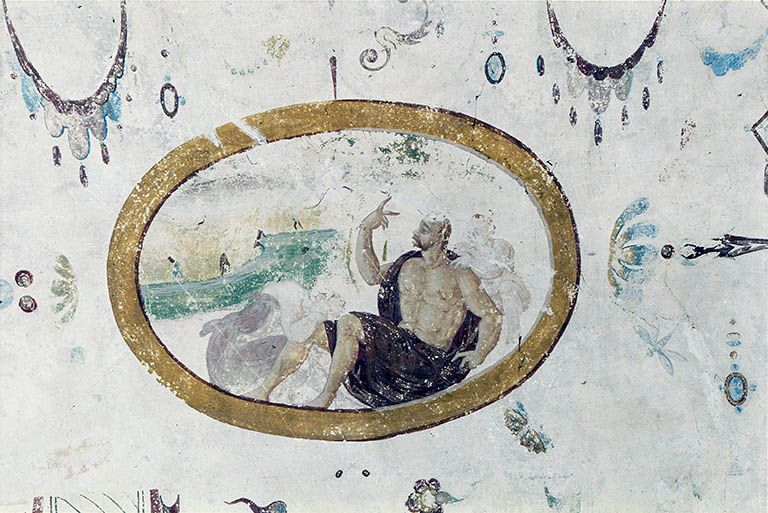 peinture monumentale © Jean-Luc Duthu / Région Bourgogne-Franche-Comté, Inventaire du patrimoine - 1994