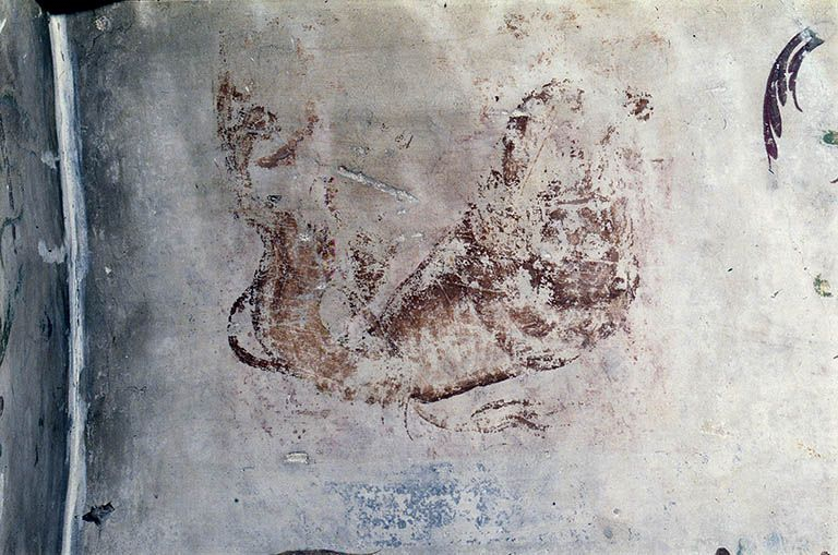 peinture monumentale © Jean-Luc Duthu / Région Bourgogne-Franche-Comté, Inventaire du patrimoine - 1994