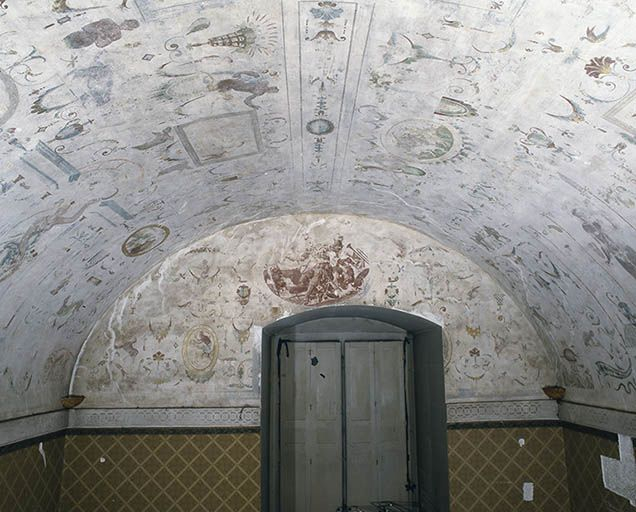 peinture monumentale © Jean-Luc Duthu / Région Bourgogne-Franche-Comté, Inventaire du patrimoine - 1994