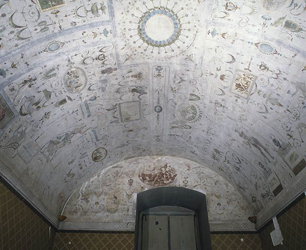 peinture monumentale © Jean-Luc Duthu / Région Bourgogne-Franche-Comté, Inventaire du patrimoine - 1994