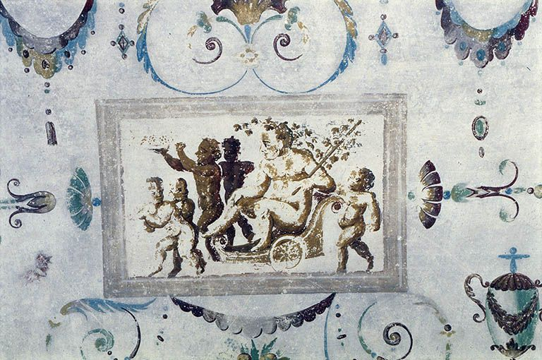 peinture monumentale © Jean-Luc Duthu / Région Bourgogne-Franche-Comté, Inventaire du patrimoine - 1994