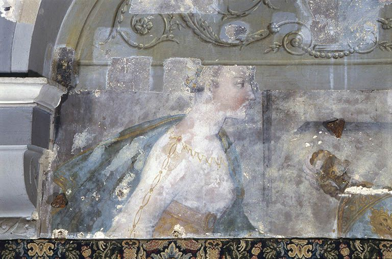 peinture monumentale © Jean-Luc Duthu / Région Bourgogne-Franche-Comté, Inventaire du patrimoine - 1994