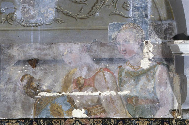 peinture monumentale © Jean-Luc Duthu / Région Bourgogne-Franche-Comté, Inventaire du patrimoine - 1994