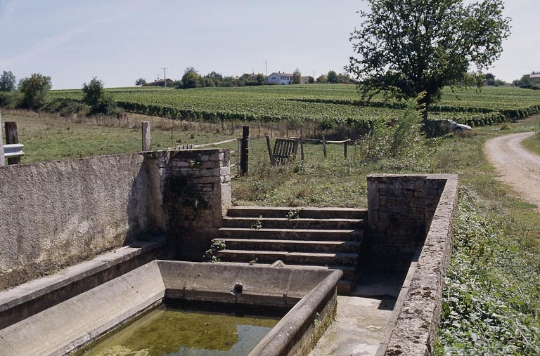  lavoir © Jacques Druart / Région Bourgogne-Franche-Comté, Inventaire du patrimoine - 1996