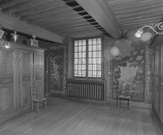Grande sacristie, vue vers la cour. © Michel Rosso / Région Bourgogne-Franche-Comté, Inventaire du patrimoine - 1999