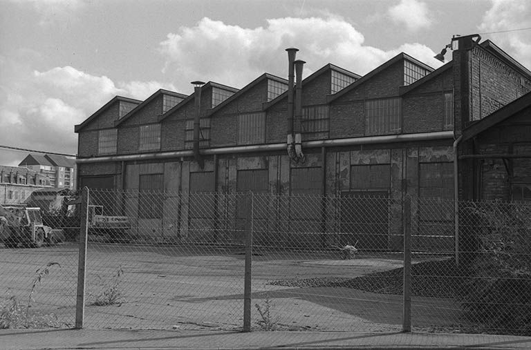 Extension de la chaudronnerie (1930-40), vue du Nord. © Frédéric Pillet / Région Bourgogne-Franche-Comté, Inventaire du patrimoine - 1999