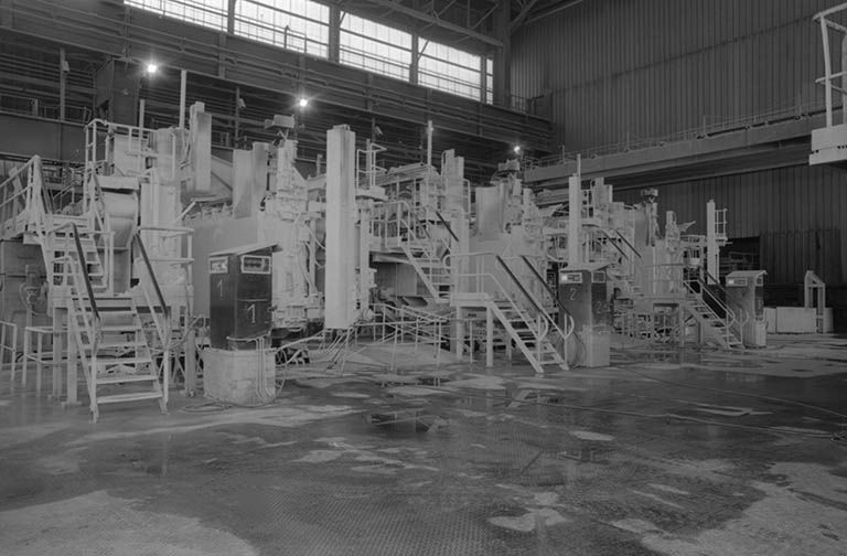 Les moules de la Coulée Sous Pression. © Frédéric Pillet / Région Bourgogne-Franche-Comté, Inventaire du patrimoine - 2000