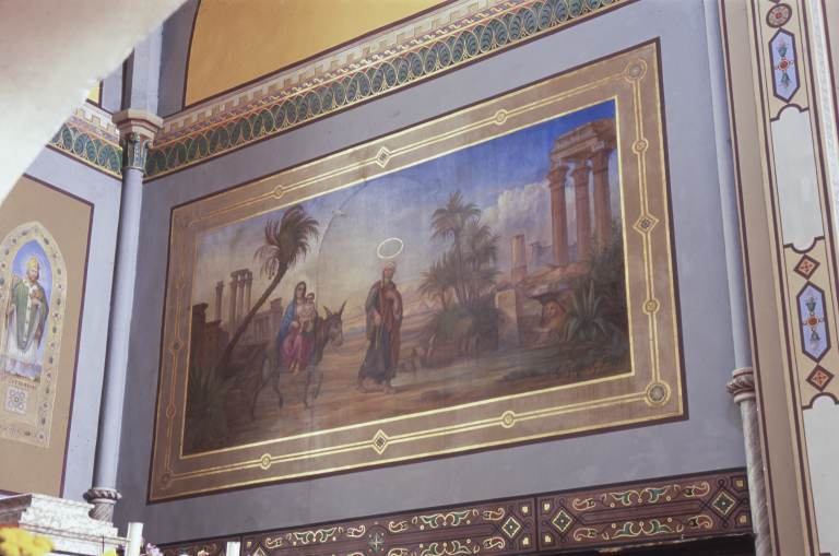 Fuite en Egypte © Michel Rosso / Région Bourgogne-Franche-Comté, Inventaire du patrimoine - 2001