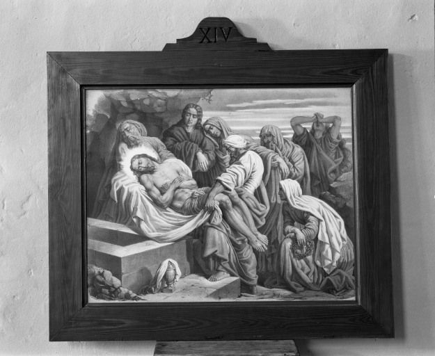 Quatorzième station. © Michel Rosso / Région Bourgogne-Franche-Comté, Inventaire du patrimoine - 2001