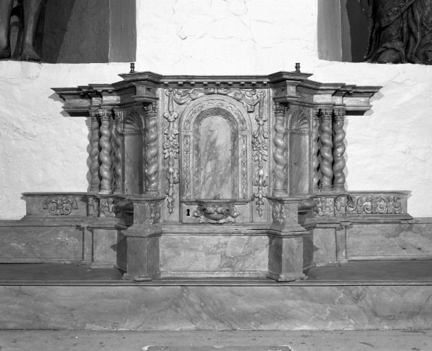 Tabernacle. © Michel Rosso / Région Bourgogne-Franche-Comté, Inventaire du patrimoine - 2001