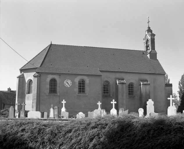 Elévation gauche. © Michel Rosso / Région Bourgogne-Franche-Comté, Inventaire du patrimoine - 2001