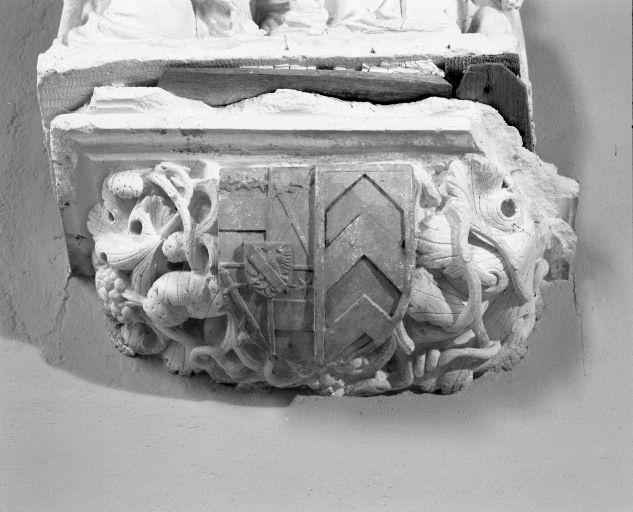 Console de Marie Cléophas. © Michel Rosso / Région Bourgogne-Franche-Comté, Inventaire du patrimoine - 2001