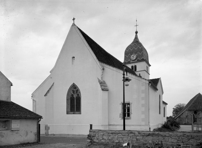 Chevet. © Michel Rosso / Région Bourgogne-Franche-Comté, Inventaire du patrimoine - 2001