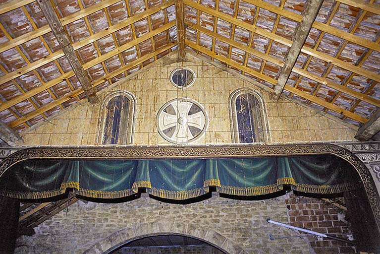  peinture monumentale © Jean-Luc Duthu / Région Bourgogne-Franche-Comté, Inventaire du patrimoine - 2002