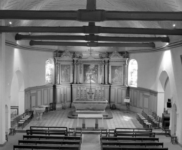 Vue rapprochée du choeur. © Michel Rosso / Région Bourgogne-Franche-Comté, Inventaire du patrimoine - 2002