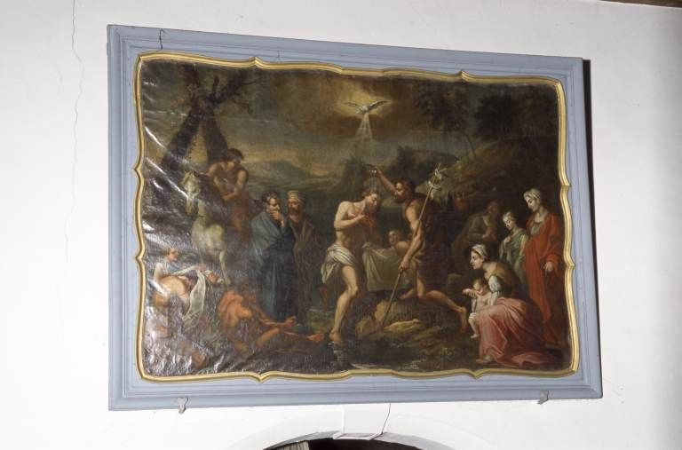 Baptême du Christ. © Michel Rosso / Région Bourgogne-Franche-Comté, Inventaire du patrimoine - 2002