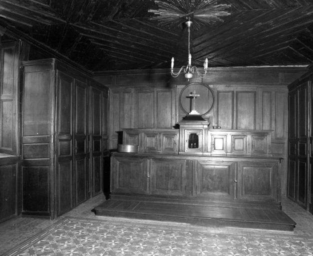 Sacristie. © Michel Rosso / Région Bourgogne-Franche-Comté, Inventaire du patrimoine - 2002