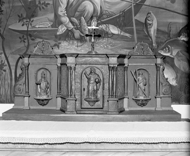 Tabernacle. © Michel Rosso / Région Bourgogne-Franche-Comté, Inventaire du patrimoine - 2002