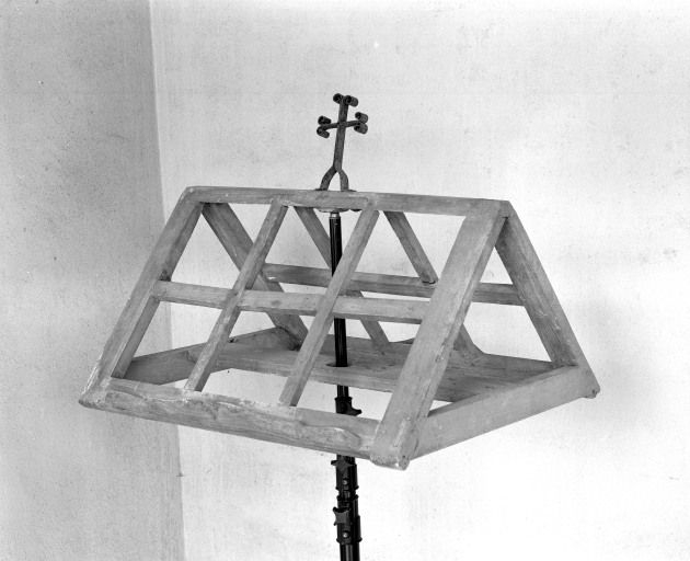 Vue du pypitre. © Michel Rosso / Région Bourgogne-Franche-Comté, Inventaire du patrimoine - 2003