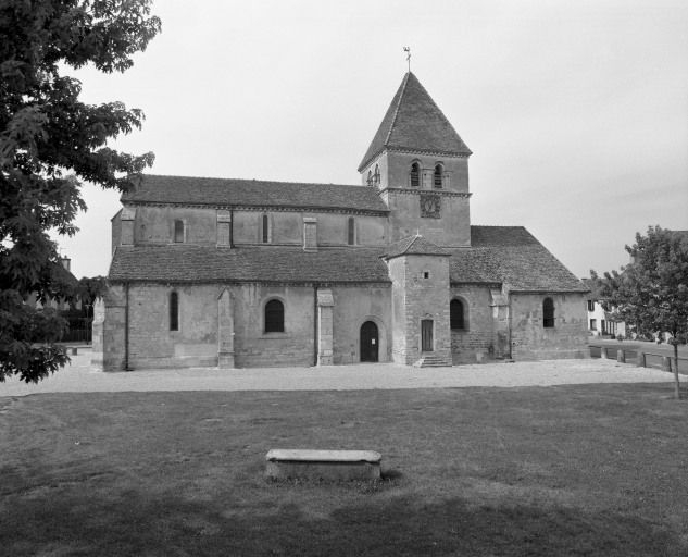 Elévation droite. © Michel Rosso / Région Bourgogne-Franche-Comté, Inventaire du patrimoine - 2003