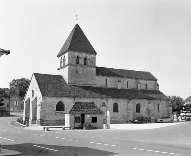 Elévation gauche. © Michel Rosso / Région Bourgogne-Franche-Comté, Inventaire du patrimoine - 2003