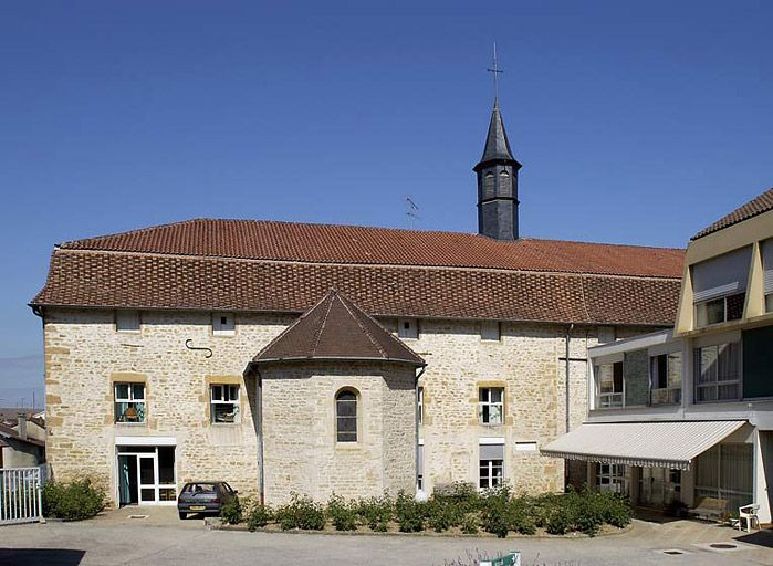 Façade postérieure. © Michel Thierry / Région Bourgogne-Franche-Comté, Inventaire du patrimoine - 2004
