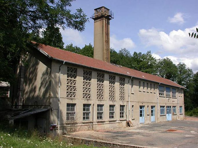 Vue d'ensemble de la chaufferie et des ateliers. © Sylvie Le Clech / Région Bourgogne-Franche-Comté, Inventaire du patrimoine - 2004