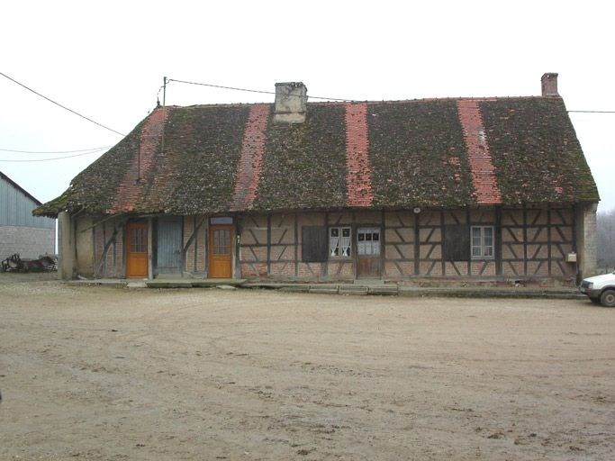 Exemple de ferme à Authumes. © Gaëlle Prost / Ecomusée de la Bresse Bourguignonne - 2005