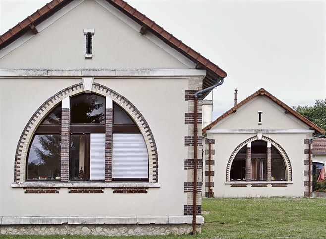 Pavillons de malades. © Alain Morelière / Région Bourgogne-Franche-Comté, Inventaire du patrimoine - 2005