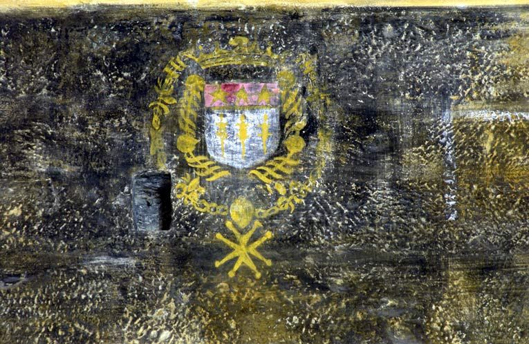 Litre funéraire : Jacques de Clermont. © Michel Thierry / Région Bourgogne-Franche-Comté, Inventaire du patrimoine - 2005