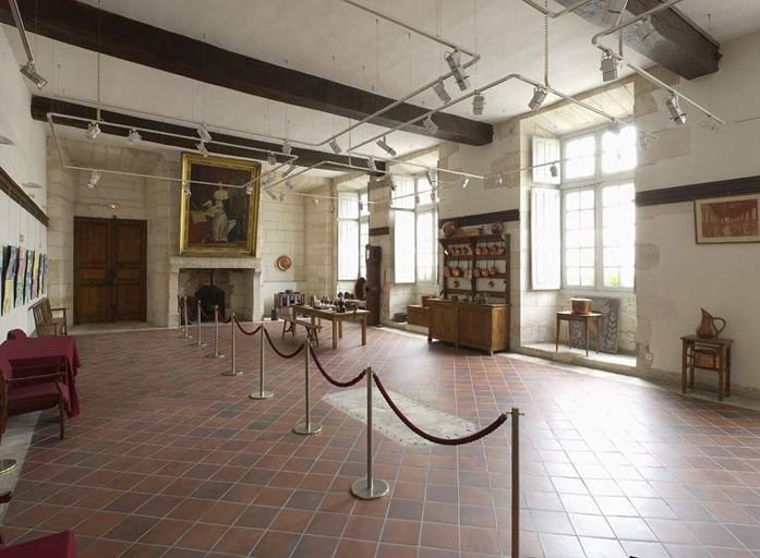 Salle Courtanvaux, actuellement musée. © Michel Thierry / Région Bourgogne-Franche-Comté, Inventaire du patrimoine - 2005