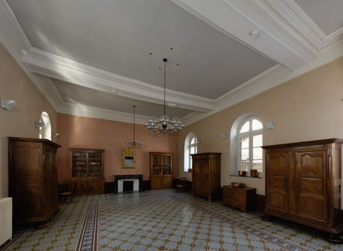 Ancien réfectoire des soeurs. © Michel Thierry / Région Bourgogne-Franche-Comté, Inventaire du patrimoine - 2006