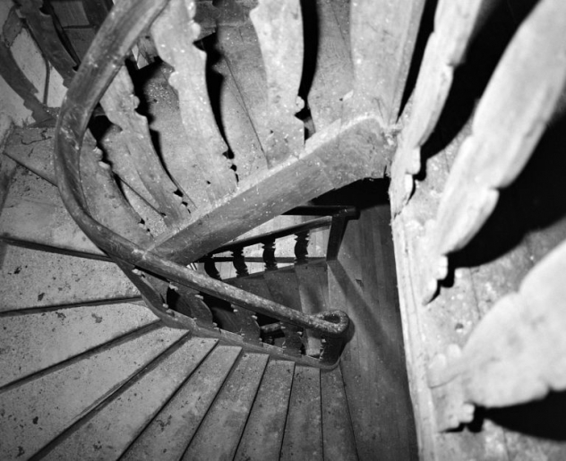 2e étage. Escalier, détail. © Jean-Luc Duthu / Région Bourgogne-Franche-Comté, Inventaire du patrimoine - 2006