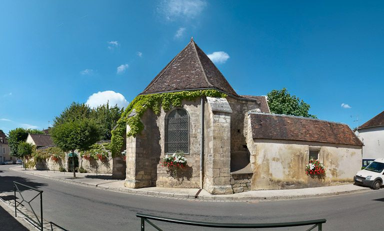 Chevet de la chapelle. © Pierre-Marie Barbe-Richaud / Région Bourgogne-Franche-Comté, Inventaire du patrimoine - 2008