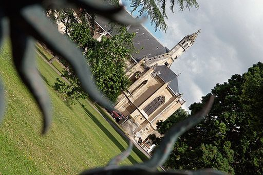 Chevet de la chapelle. © Jean-Luc Duthu / Région Bourgogne-Franche-Comté, Inventaire du patrimoine - 2009