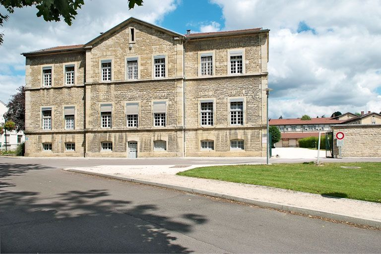 Aile est de l'asile d'aliénés. © Jean-Luc Duthu / Région Bourgogne-Franche-Comté, Inventaire du patrimoine - 2009